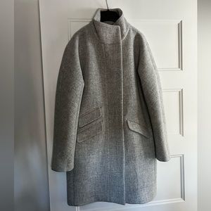 J Crew Stadium Wool Cocoon Coat